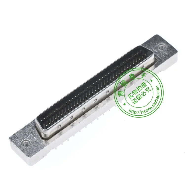 High-quality SCSI connector 68PIN 180 degrees straight leg male end of the needle without studs HDB68PIN | Обустройство дома