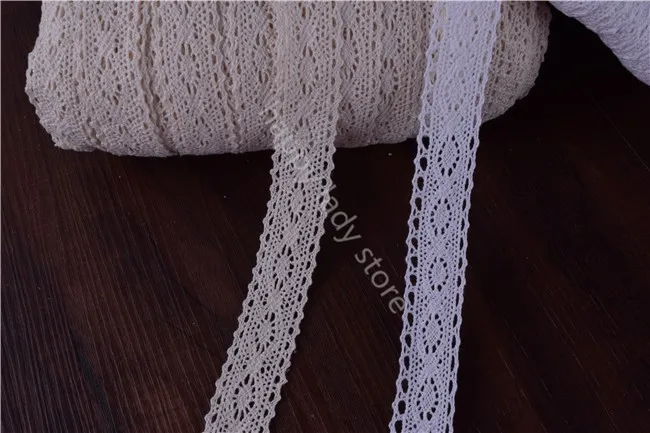 Вязаный крючком хлопковый кружевной обрезанный край свадебный пошив оптом|crochet