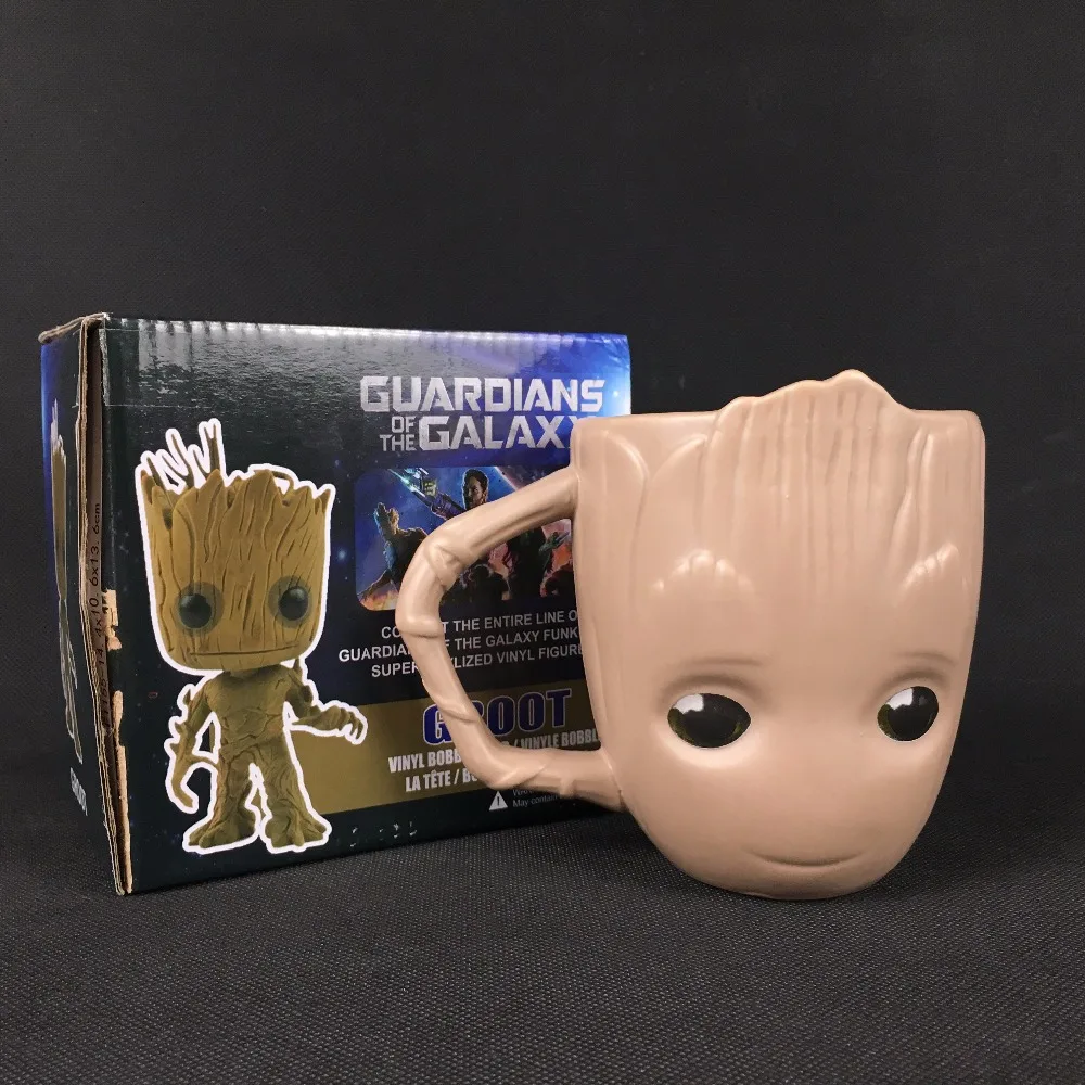 Groot Кубок домашняя керамика кофейная кружка чашка Косплей стражи Галактики Groot дерево человек творческий мультфильм молоко чай чашки подарки