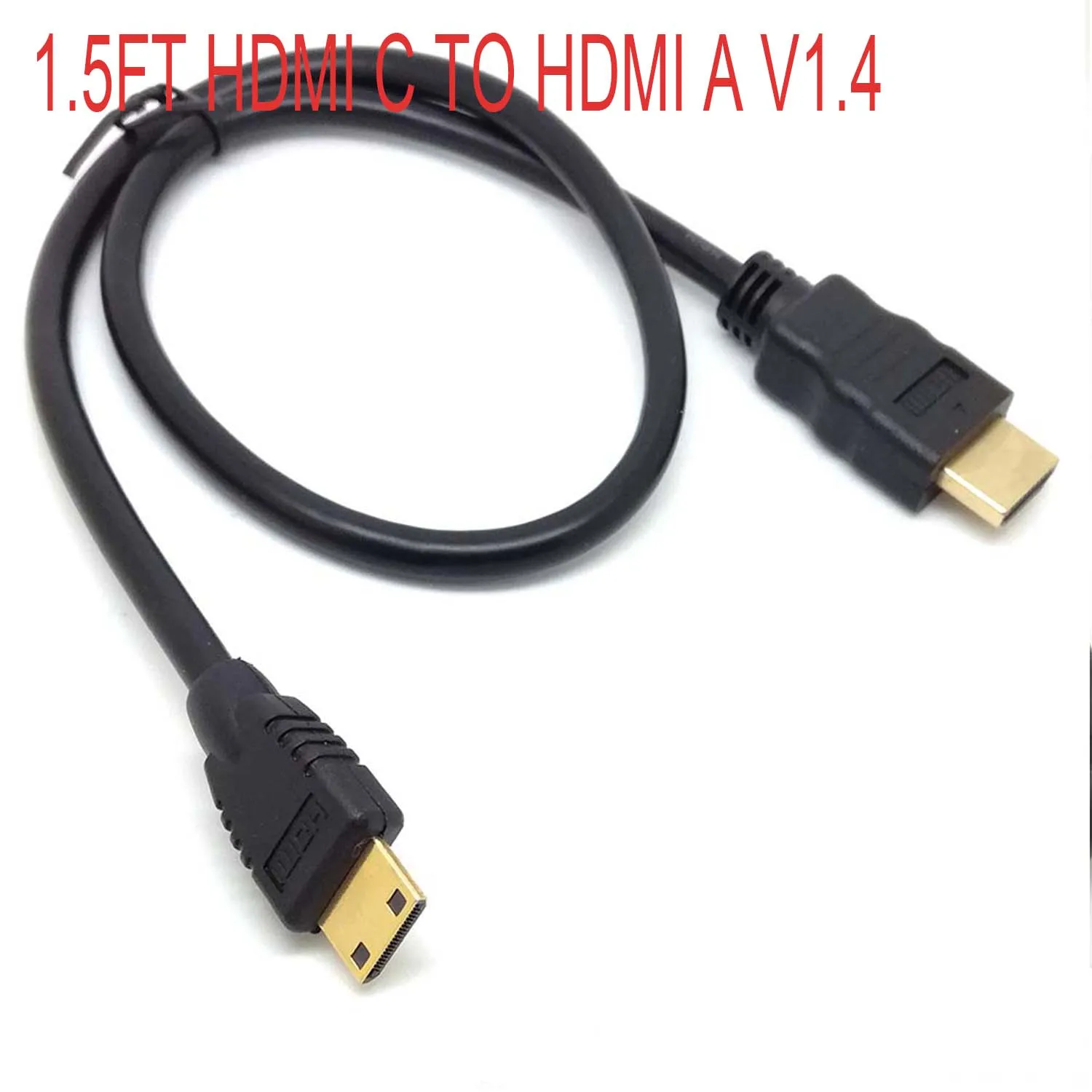 Аудиокабель Mini HDMI (штекер)/HDMI (штекер) v1.4 HD для камеры Sony Alpha DSLR-A850 SLT-A35/Y |