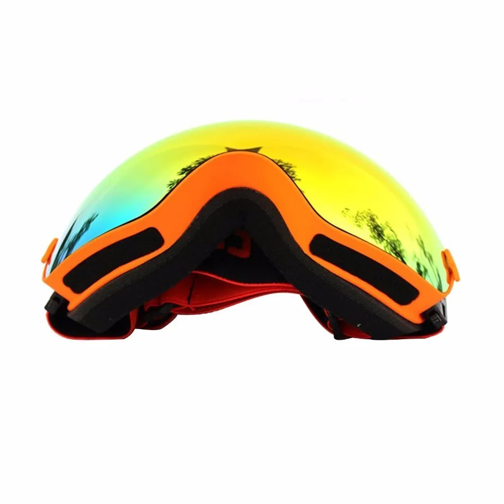 COPOZZ Ski Goggles with Lens and Box Case Ski Mask UV400 Anti-fog Snow Goggles Big Spherical Skiing Snowboarding for Men Women