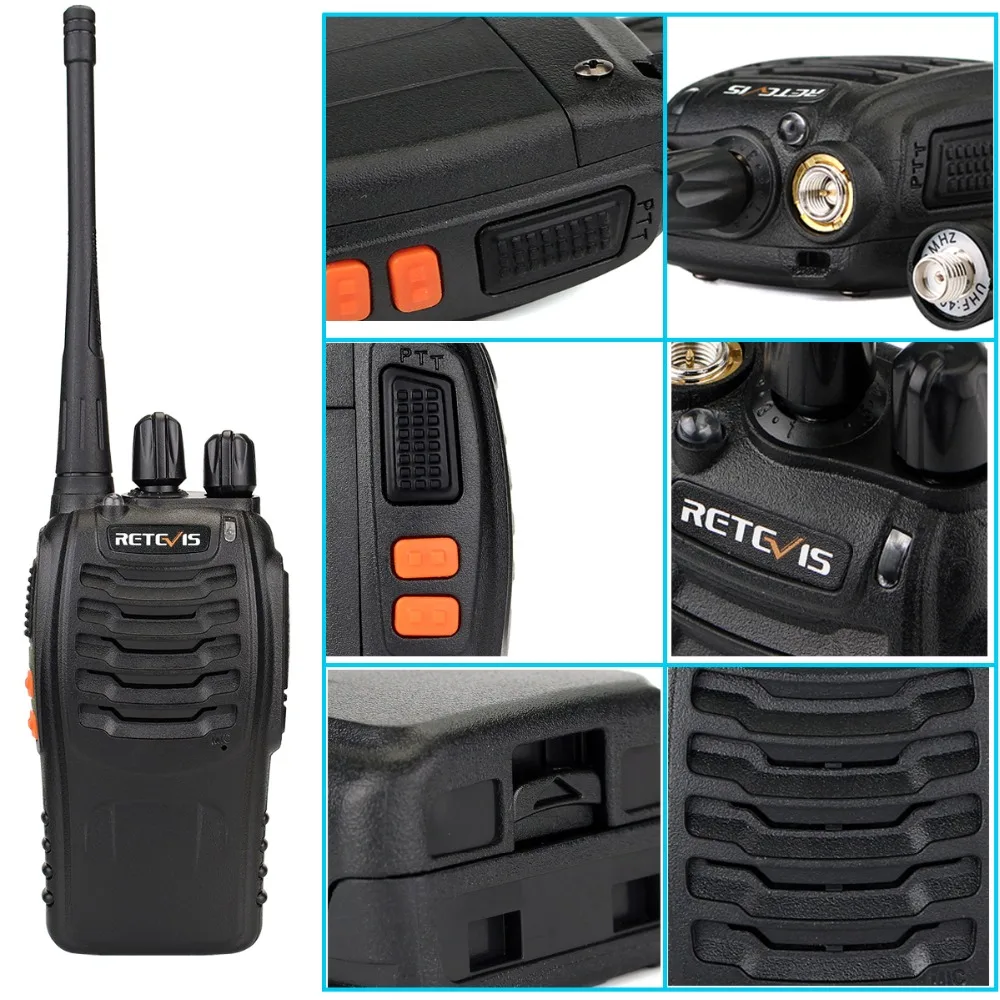 Рация Retevis H777 5 шт. 3 Вт диапазон 1 км|retevis h777|walkie talkie retevisuhf 400-470mhz |