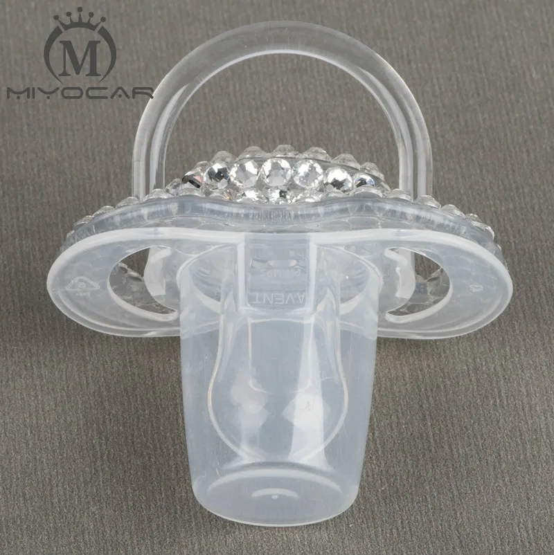 MIYOCAR bling Красочные ручной работы bling crystal rhinestone детская соска/соски/пустышки/cocka/chupeta и соски зажимы