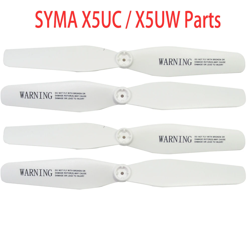 Пропеллеры 4 шт./лот для Syma X5UC X5UW винты вертолета на дистанционном управлении