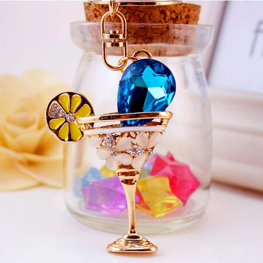 Модный женский брелок с кристаллами подвеска для подарка металлические