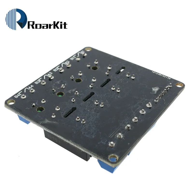 4 Канальный Релейный модуль постоянного тока 5 В твердотельный высокоуровневый SSR