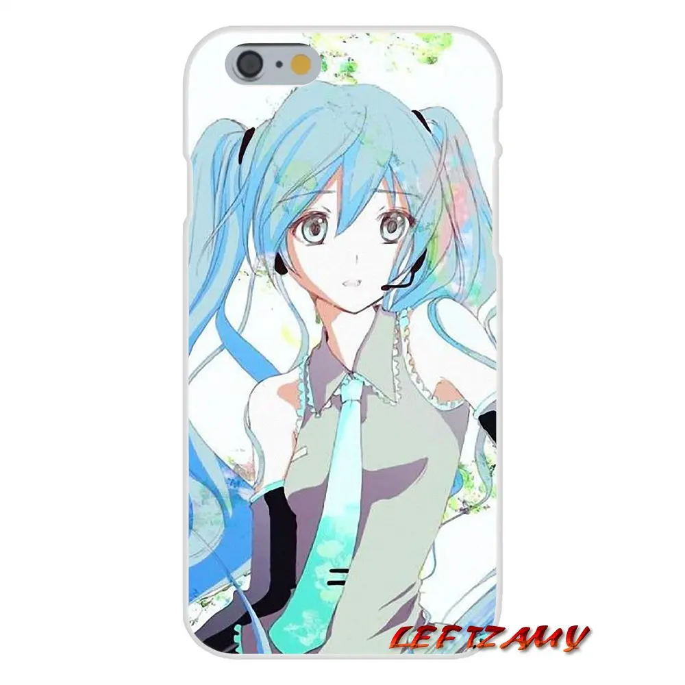 Силиконовый чехол для Sony Xperia Z Z1 Z2 Z3 Z4 Z5 compact M2 M4 M5 E3 T3 XA Aqua Anime Hatsune Miku beauty Girl Train