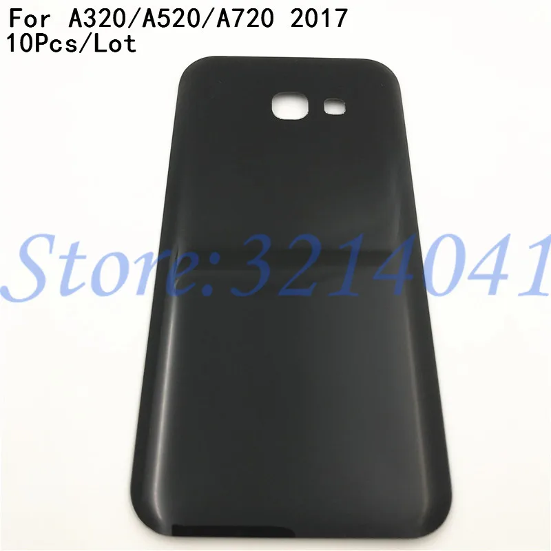 10 шт./лот заднее стекло для Samsung Galaxy A3/A5/A7 2017 A320 A520 A720 задняя крышка батареи
