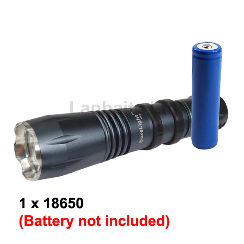 Светодиодный фонарик SL F18 Cree XM-L2 теплый белый 3000K/нейтральный 4500K/Белый 6500K 1000