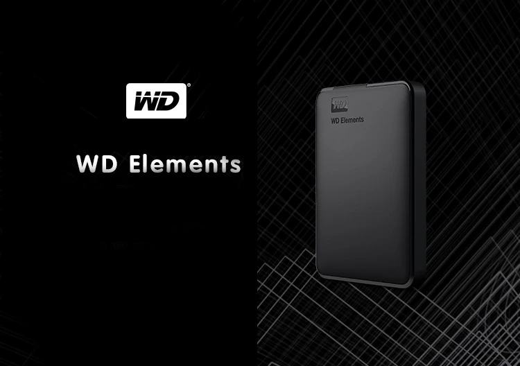 WD Elements портативный внешний жесткий диск HD 4 ТБ высокой емкости SATA USB 3,0 устройство для хранения для компьютера ноутбука