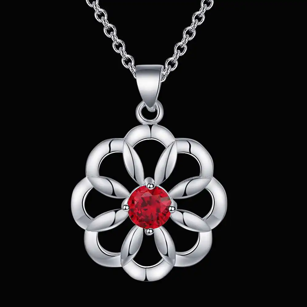 Оптовая продажа посеребренные очаровательные ювелирные изделия ожерелье