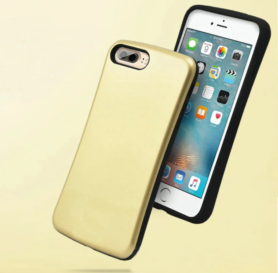 Лидер продаж Двухцветный силиконовый чехол для телефона iphone 7 8 6 6S Plus чехлы |
