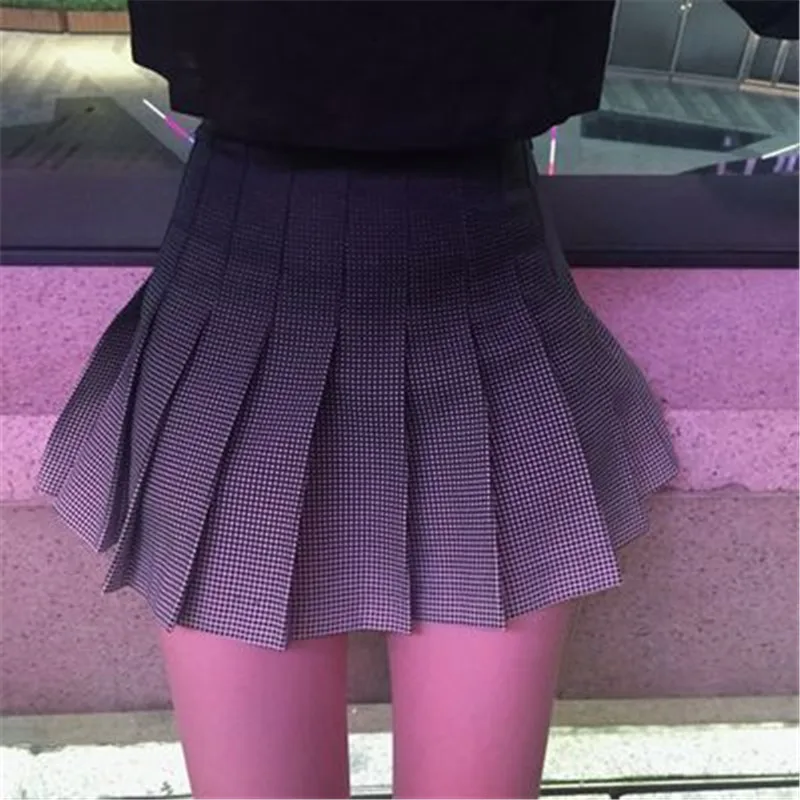 Женская быстросохнущая Спортивная юбка штаны Skort для бадминтона плиссированные