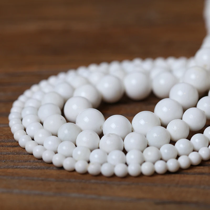 2018 natural stone Beads for jewelry making 4 6 8 10mm Natural round bead Diy Boncuk Charms jewellery sieraden maken wholesale | Украшения
