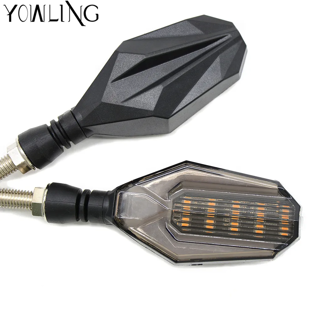 

Motorcycle LED Indicators Light Turn Signals Light Amber Lamp For Honda For Kawasaki For Suzuki GSXR 1000 600 750 K4 K5 K6 K9