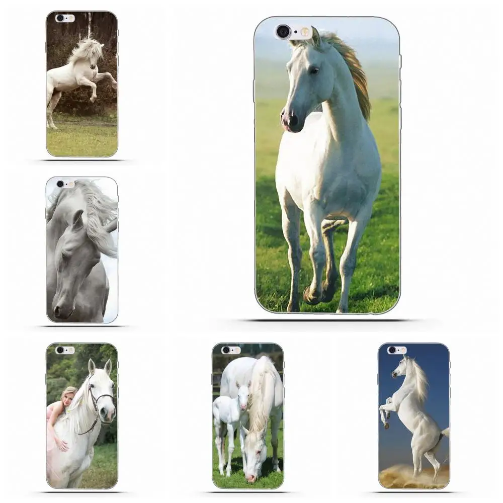 Новейшие супер милые чехлы для телефонов Wexoeq White Horse Galaxy Alpha Core Prime Note 4 5 8 S3 S4 S5 S6 S7 S8