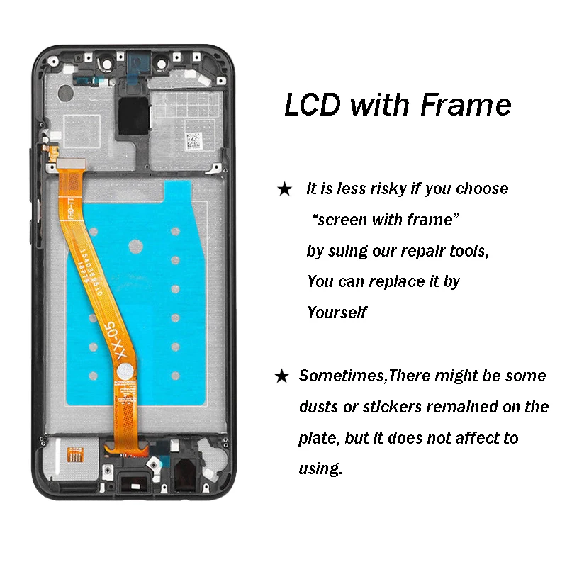 Оригинальный ЖК дисплей для huawei mate 20 lite с сенсорным экраном дигитайзер сборка