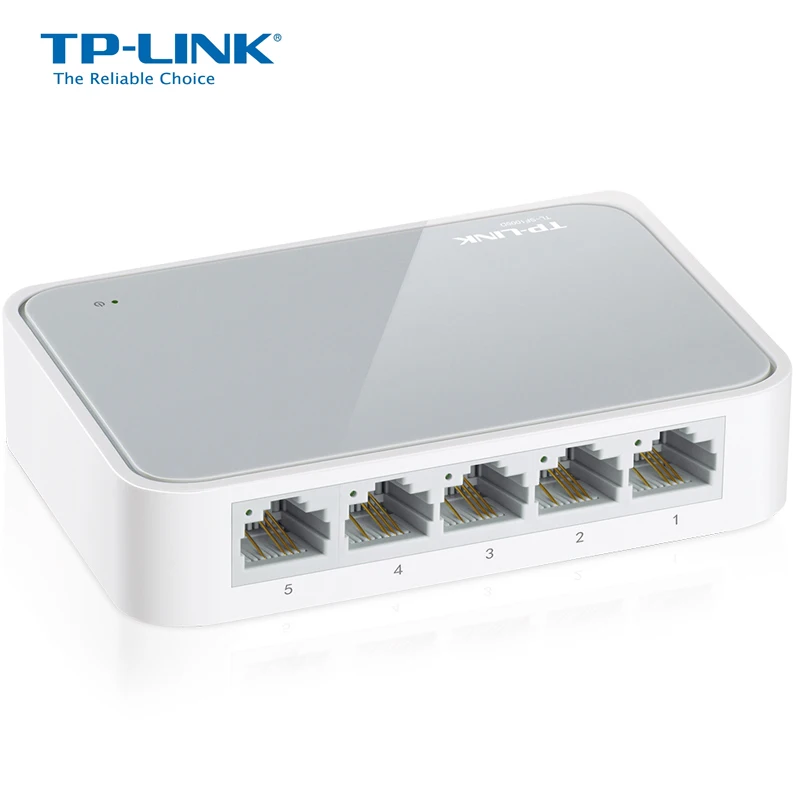 

TPLINK TL-SF1005+ 5 Port 10/100Mbps Desktop Switch HUB TP-Link Ethernet switch