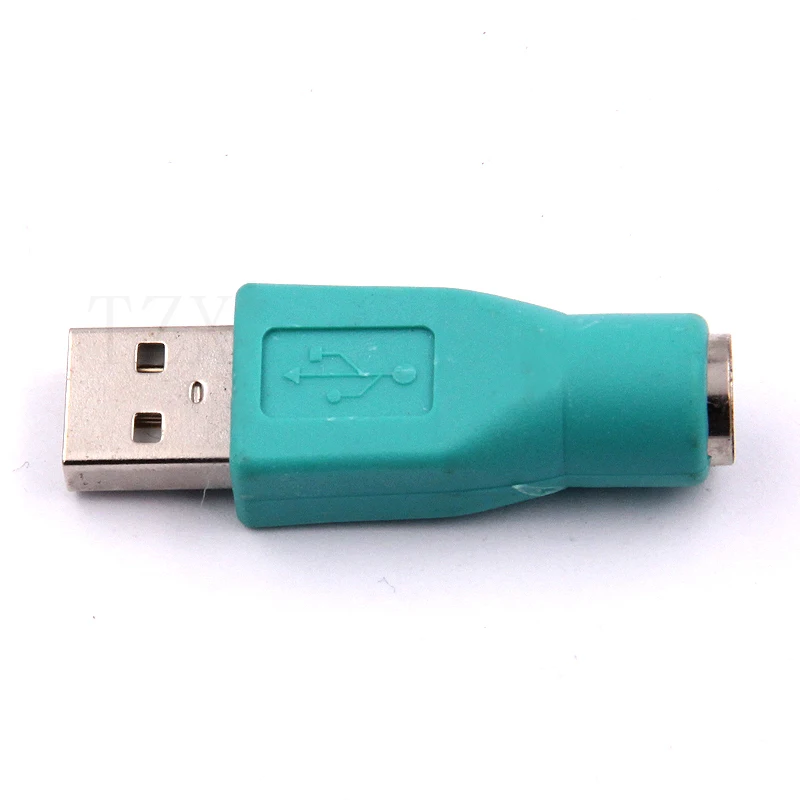 Горячая продажа Новый портативный USB папа для PS2 Женский адаптер конвертер