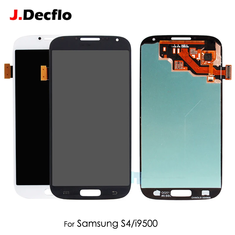 TFT/OLED ЖК дисплей для samsung Galaxy S4 GT I9505 I9500 I9506 i9505 i337 кодирующий преобразователь