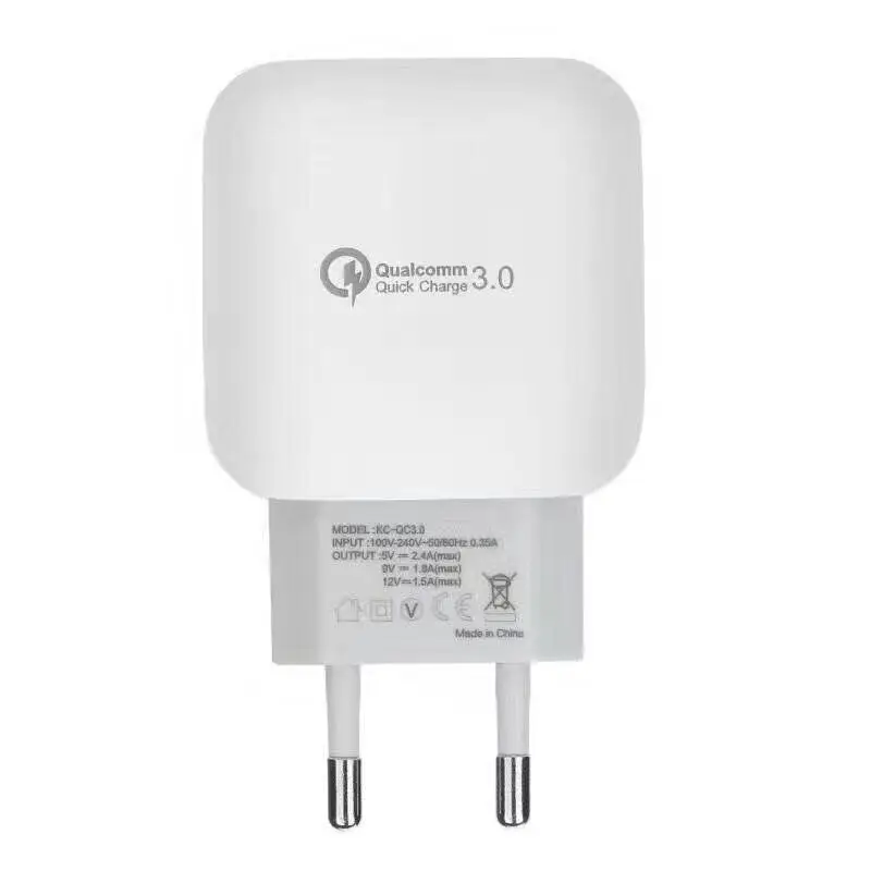 Быстрая зарядка 3 0 быстрое зарядное устройство USB для Xiaomi iPhone X 8 7 Samsung HTC M9 EU Plug