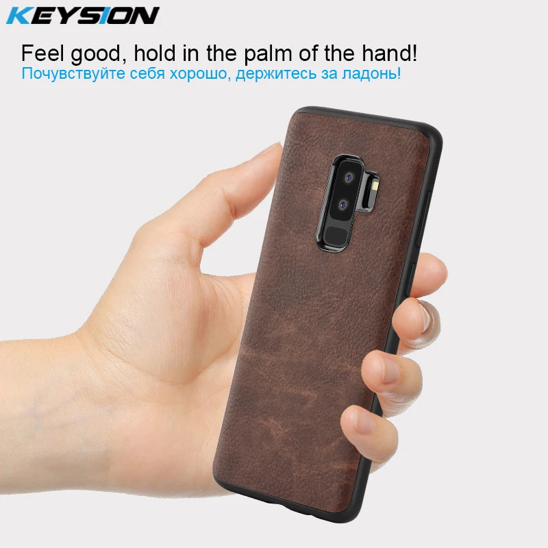 Чехол для телефона Samsung Galaxy S9 Plus роскошный Винтажный чехол из искусственной кожи