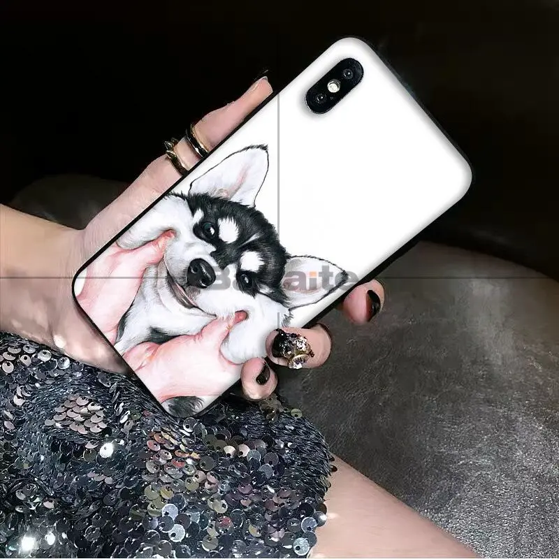 Babaite Pug seen things собачья шляпа для чтения Художественный Черный Мягкий силиконовый