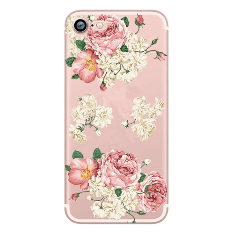 Green Leaves Soft TPU Bags For iPhone X XS Max XR Transparent Case 7 8 Plus 6 6s 5 5S SE Back Cover Funda Shell |