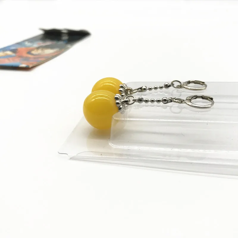 Драконий жемчуг Z Dragon Ball черный Сон Гоку серьги potara Eardrop реквизит на каждый день Косплей головные уборы