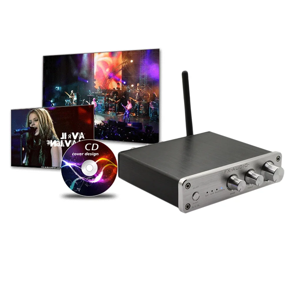 TPA3116d2 Bluetooth цифровой усилитель мощности аудио Плата 2 1 FX XL-2.1BL сабвуфер динамик 50Wx2