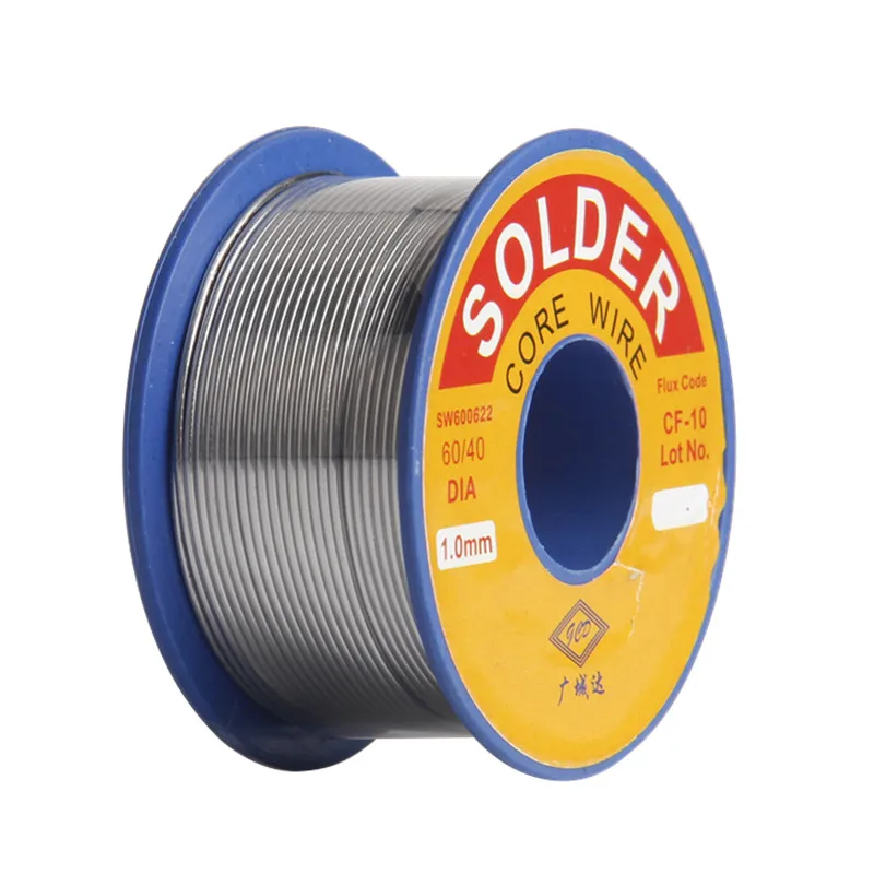 

Solder Wire 1.0mm Diamneter Welding Wire Free Clean Rosin Core Low Melting Point High brightness Soldering Tools