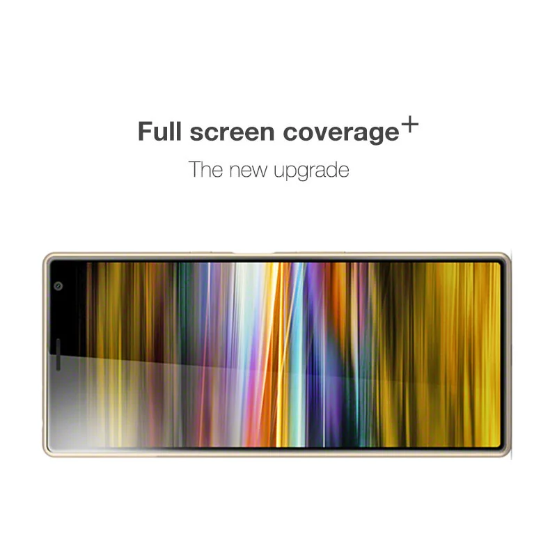Защитное стекло Nicotd закаленное 2.5D для Sony Xperia 10 Plus X10|Защитные стёкла и плёнки