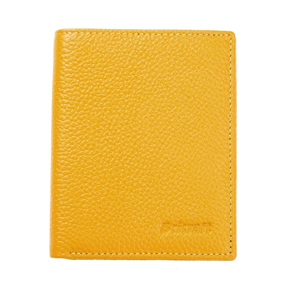 Вертикальные Женщин Кожаный Кошелек Блокирования RFID Кредитной Карты Держатель