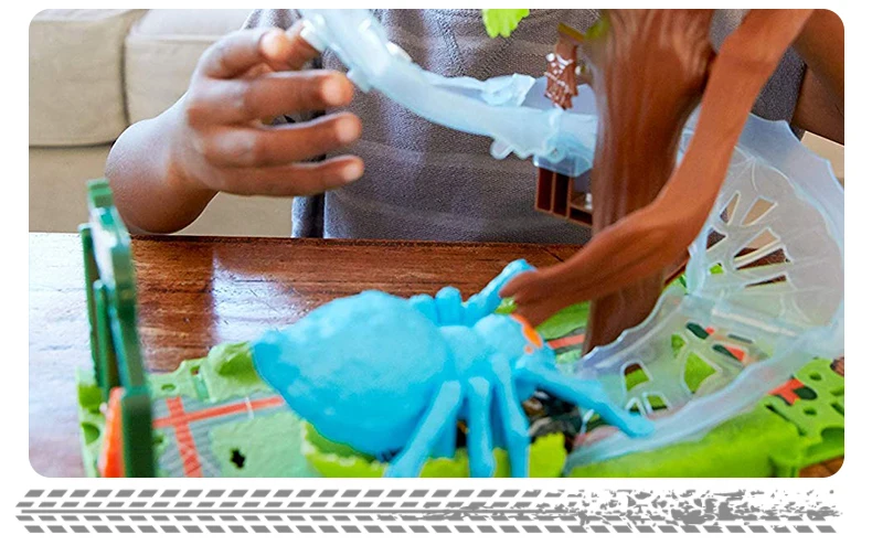 Игровой Набор Hot Wheels City Nemesis Attack, набор аксессуаров, металлический автомобильный трек Gator, игрушка Hotwheels, автомобильный трек для строительства, FNB05