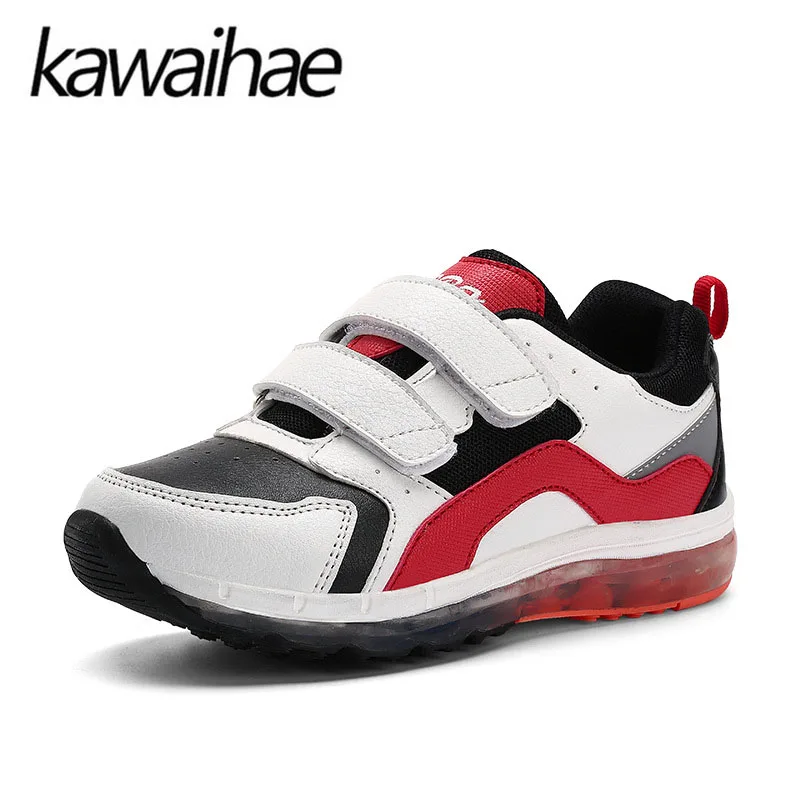 Новинка 2017 года LED Большой Размеры 25-37 Обувь для мальчиков девочек повседневная