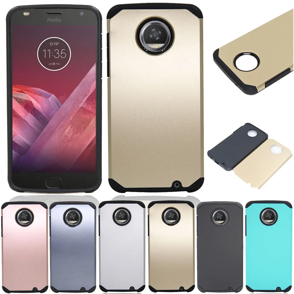 Двухслойный Гибридный армированный чехол из ТПУ и ПК с защитой экрана