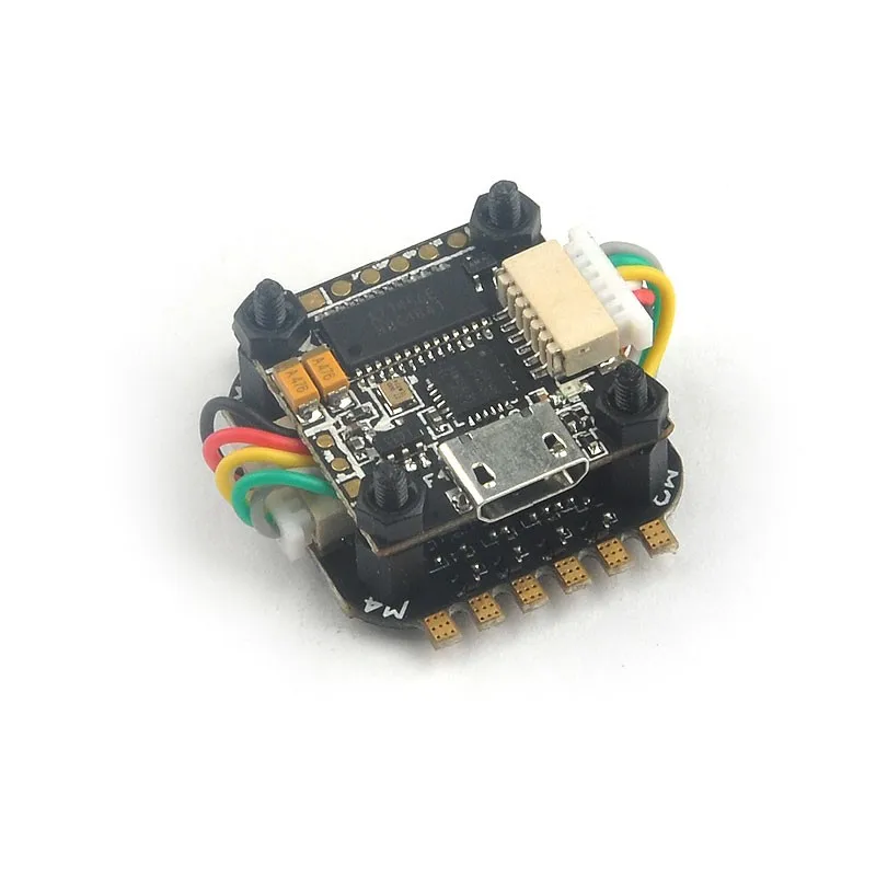 2018 TeenyF4 Pro Flytower с полетным контроллером + OSD BLHELI_S 4 в 1 ESC для гоночного дрона