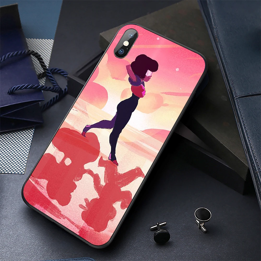 Мягкий Силиконовый ТПУ чехол с узором для задней панели телефона iPhone x xs xr 6s 6 8 5S SE 7