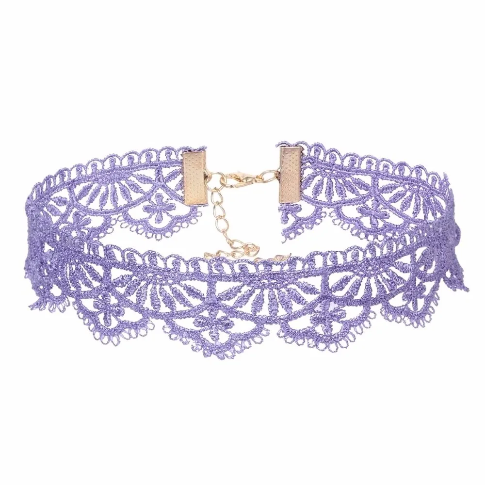 Новое сексуальное кружевное ожерелье ажурное Кружевное колье летнее пляжное