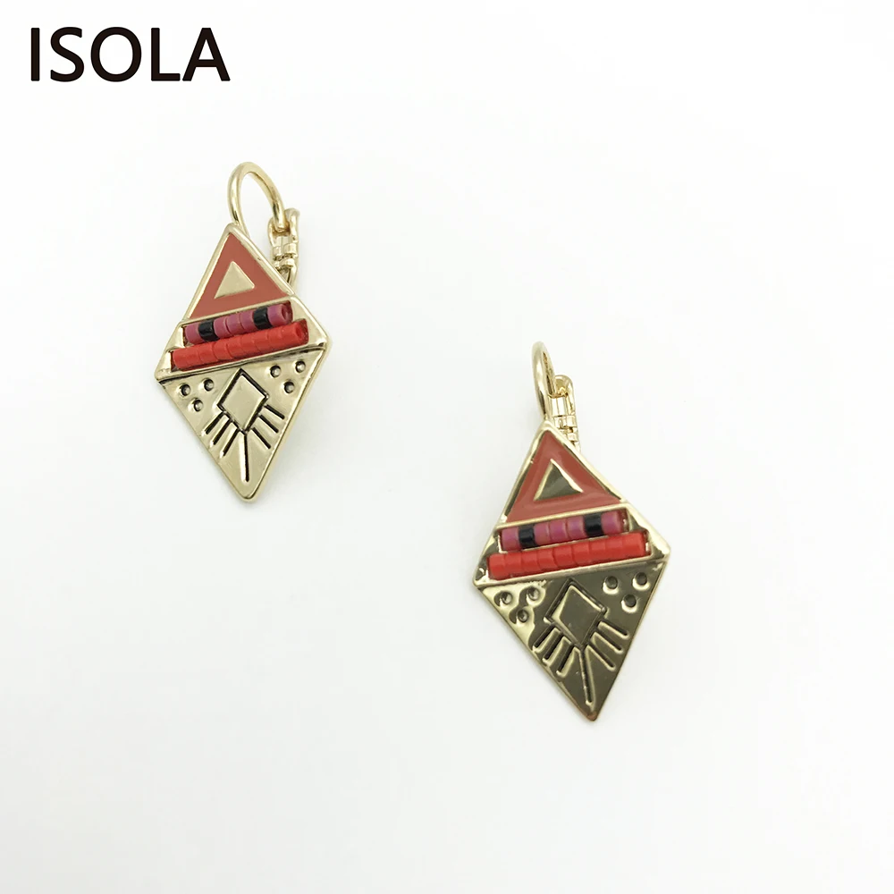 ISOLA два ряда высокое качество бусины заполненные племени массивные винтажные