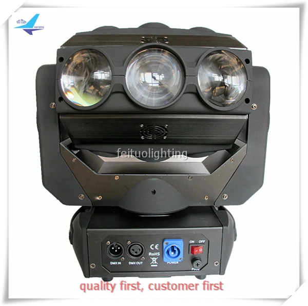 2 шт./лот 9x12 Вт RGBW 4 в 1 Led Луч паука Вращающаяся головка Dmx движущаяся звук активный