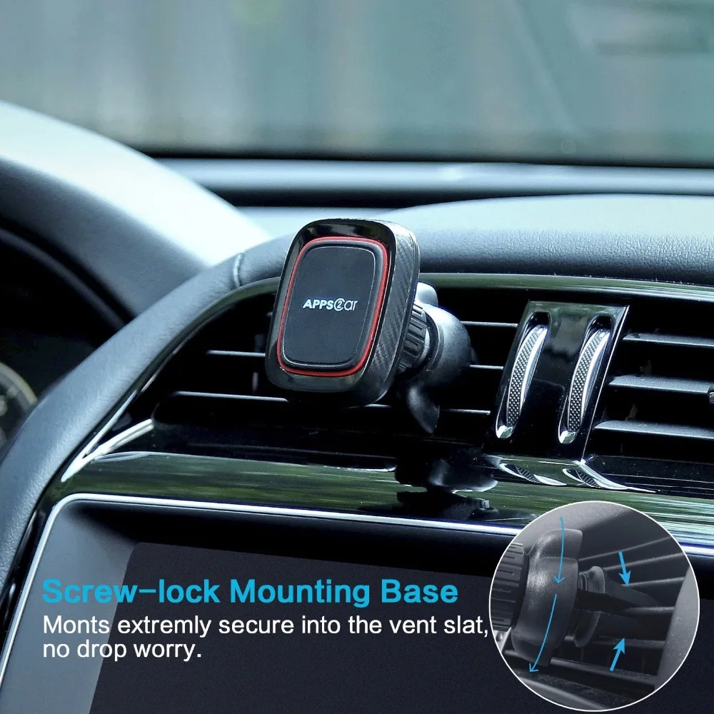 APPS2Car магнитное автомобильное крепление для телефона с поворотным креплением iPhone