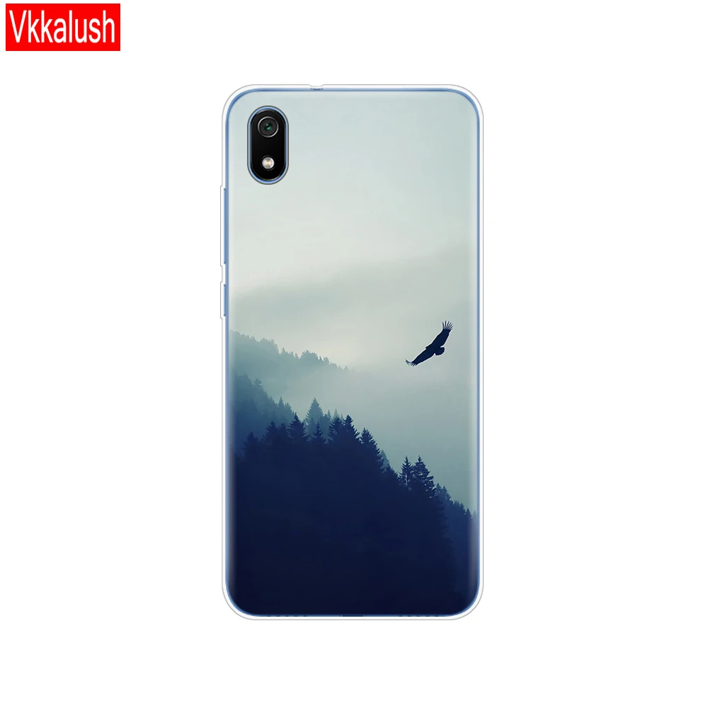 11080 Силиконовый чехол для Xiaomi Redmi 7a, чехол s, полная защита, мягкая задняя крышка из ТПУ для Redmi 7 A, чехол-бампер для телефона - Цвет: 11080