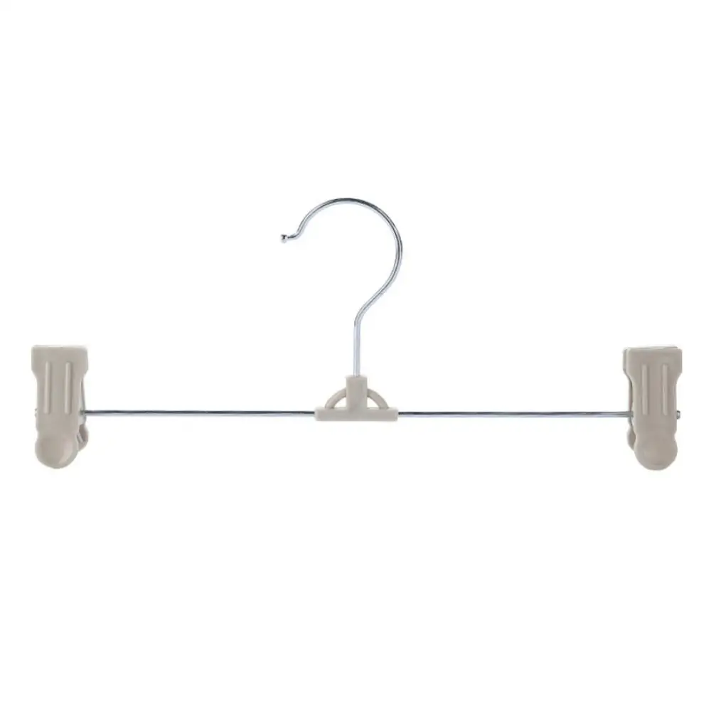 Цветная пластиковая вешалка для брюк с зажимом мороженого усиленная