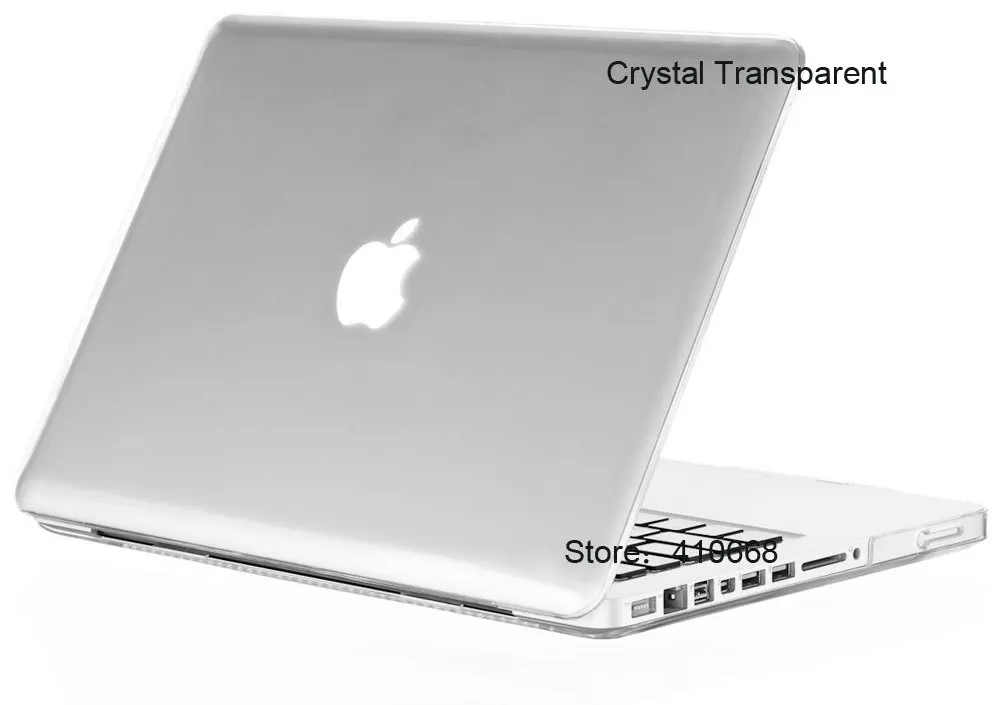 Матовый чехол с кристаллами для Apple Macbook Air Pro retina 11 12 13 15 Touchbar, сумка для ноутбука, чехол для Mac book 11,6 13,3 15,6 дюймов - Цвет: Crystal Transparent