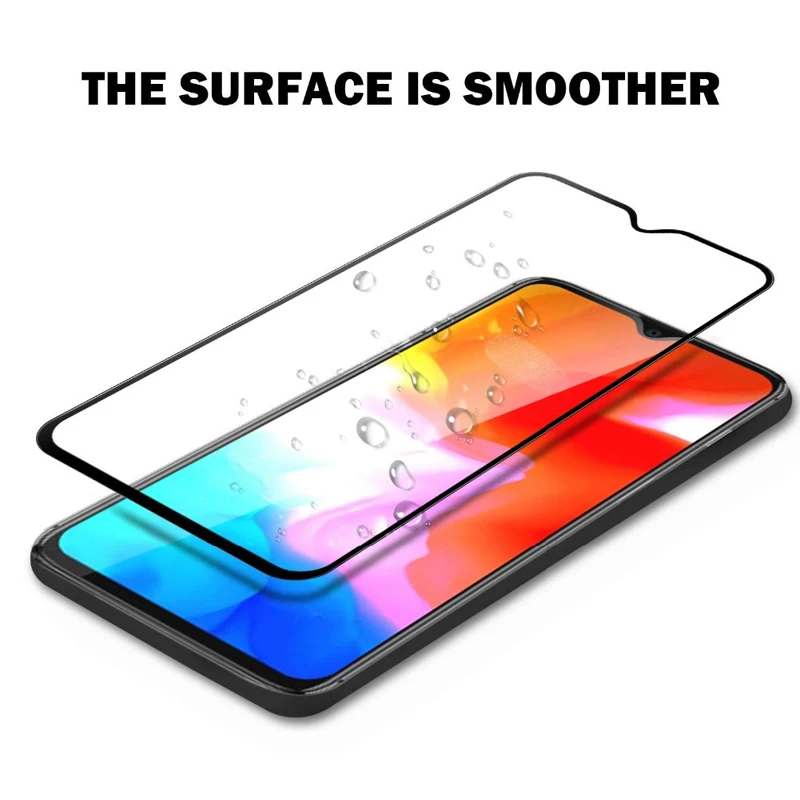 Закаленное стекло с полным покрытием из алюминия для OPPO A9 2 шт. защитная пленка