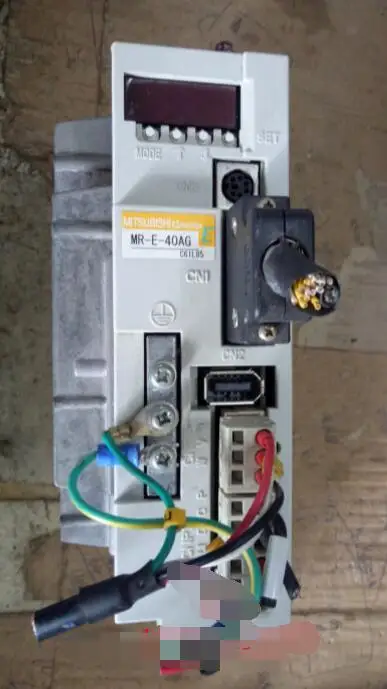 

Servo pack MR-E-40AG , Used one , 90% appearance new , 3 months warranty in stock