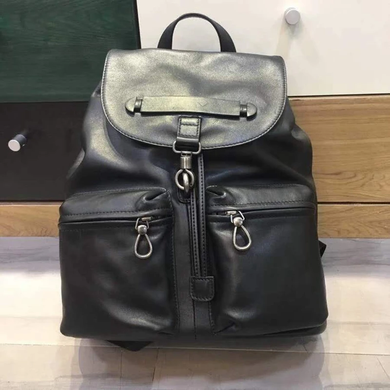 Новое поступление 2019 AW Рюкзак из коровьей кожи растительного дубления для мужчин