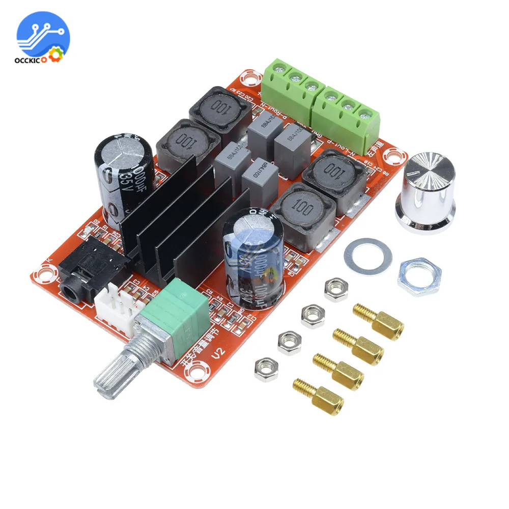 TPA3116D2 цифровой усилитель доска класса D двухканальный 2*50 Вт 2X50 DC5 24V аудио стерео