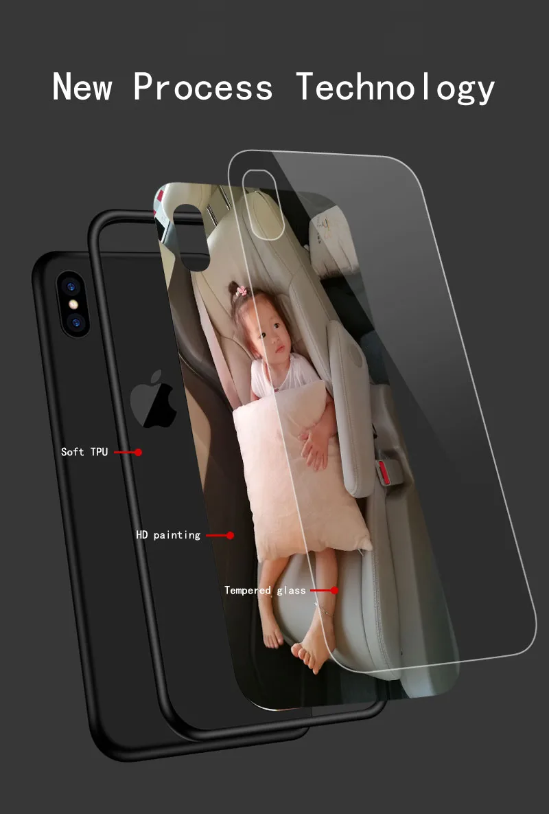 Geruide DIY Фото Чехлы для телефона на заказ для samsung Galaxy j6 закаленное стекло крышка samsung Galaxy j6 Plus j600f j610f